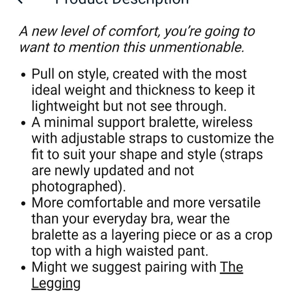 Gray Bleusalt Bralette - Picture 4 of 5